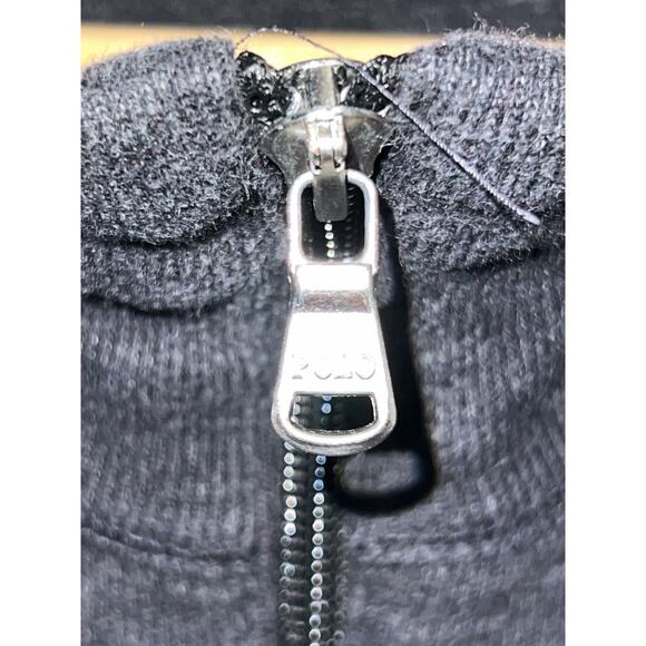 Polo Ralph Lauren Full Zip Sweatshirt Men's XXL Black Logo Performance - Picture 7 of 10